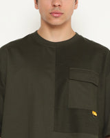 Men's Two-Tone Short Sleeve T-Shirt (Choose Color)