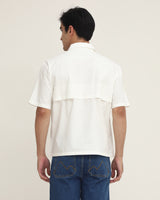 Men's Regular Fit Double Pocket Short Sleeve Shirt (Option Color)