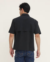 Men's Regular Fit Double Pocket Short Sleeve Shirt (Option Color)
