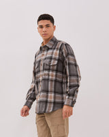 Black Flannel Jacket For Men