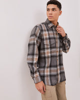 Black Flannel Jacket For Men