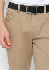 Men's Casual Cream Chinos Long Pants