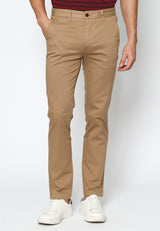 Khaki Basic Chinos