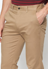 Khaki Basic Chinos