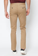 Khaki Basic Chinos