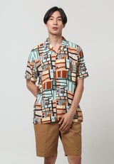 Abstract Cuban Shirt