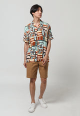 Abstract Cuban Shirt