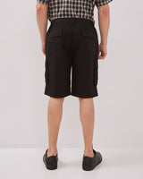 Black Cargo Shorts