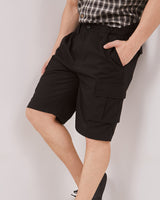 Black Cargo Shorts