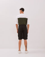 Men's Black Cargo Shorts