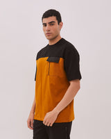 Men's Short Sleeve T-Shirt With Color Combination