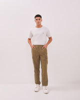 Men's Olive Green Ripstop Cargo Pants