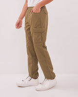 Men's Olive Green Ripstop Cargo Pants