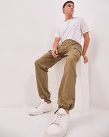 Men's Olive Green Ripstop Cargo Pants