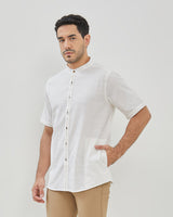 Men's White Long Sleeve Koko Shirt