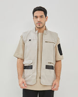 Men's Cream Casual Vest