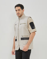Men's Cream Casual Vest