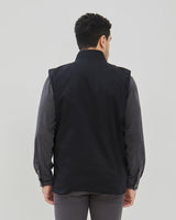 Men's Black Casual Vest