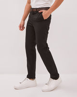 Men's Basic Black Long Pants
