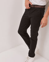 Men's Basic Black Long Pants