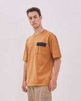 Men's Brown Short Sleeve T-Shirt