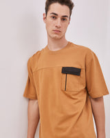 Men's Brown Short Sleeve T-Shirt
