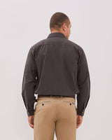 Men's Long Sleeve Gray Shirt