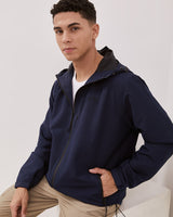 Men's Navy Parka Jacket