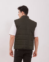 Men's Green Casual Vest