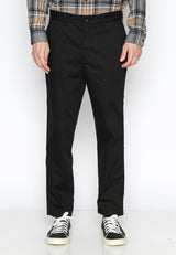Black Basic Chinos Pants