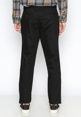 Black Basic Chinos Pants