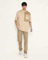 Men's Two-Tone Short Sleeve T-Shirt (Choose Color)