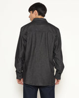 Men's Black Long Sleeve Shirt