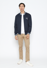 Navy Men's Varsity Jacket