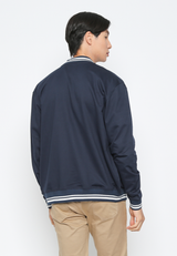 Navy Men's Varsity Jacket