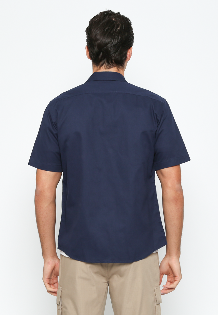 Men's Navy Long Sleeve Shirt