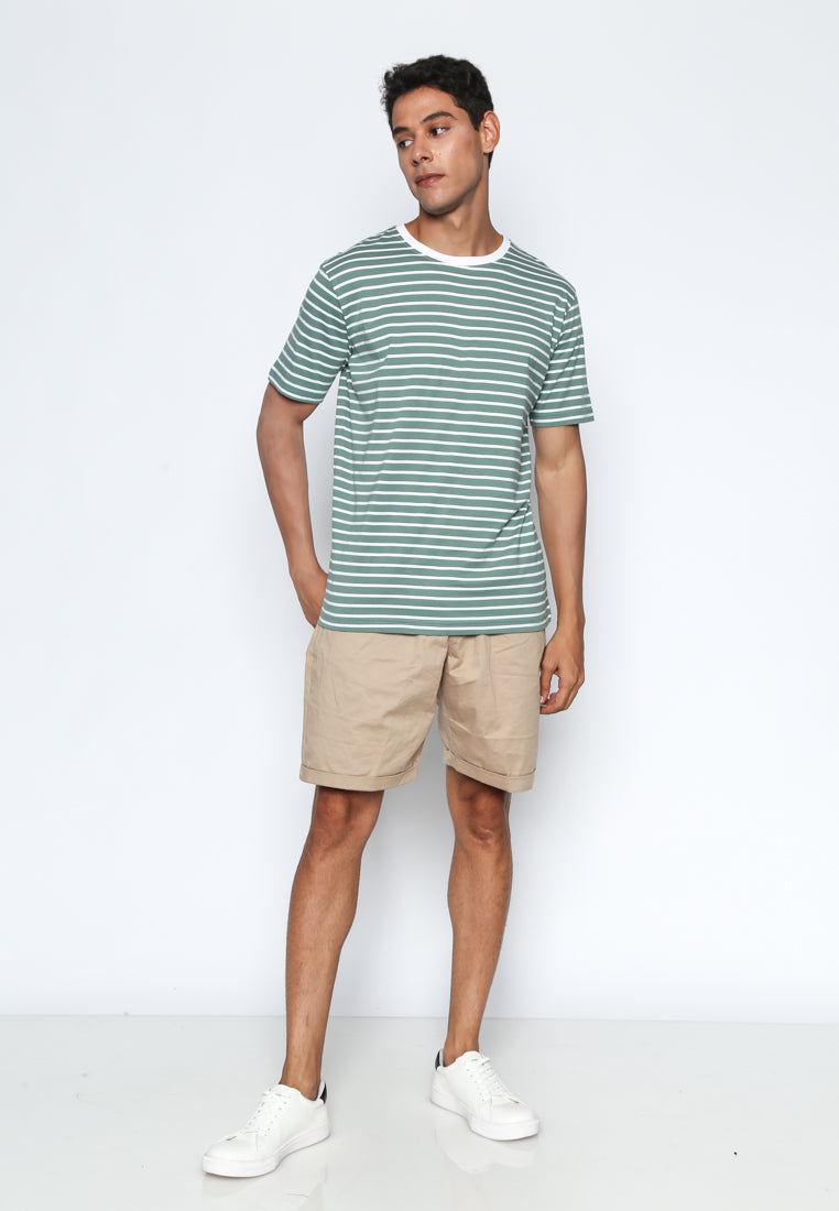 Green Stripes T-Shirt