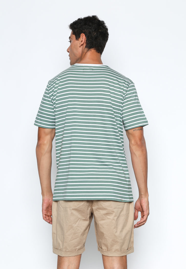 Green Stripes T-Shirt