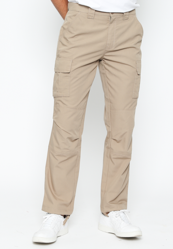 Men's Cream Cargo Pants