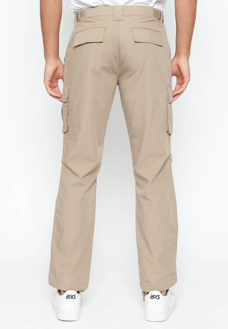 Men's Cream Cargo Pants