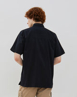 Men's Black Casual Short Sleeve Shirt