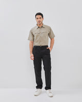 Chinos Detachable Cargo Black