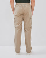 Chinos Detachable Cargo Cream