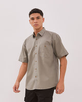 Men's Sage Green Short Sleeve Shirt