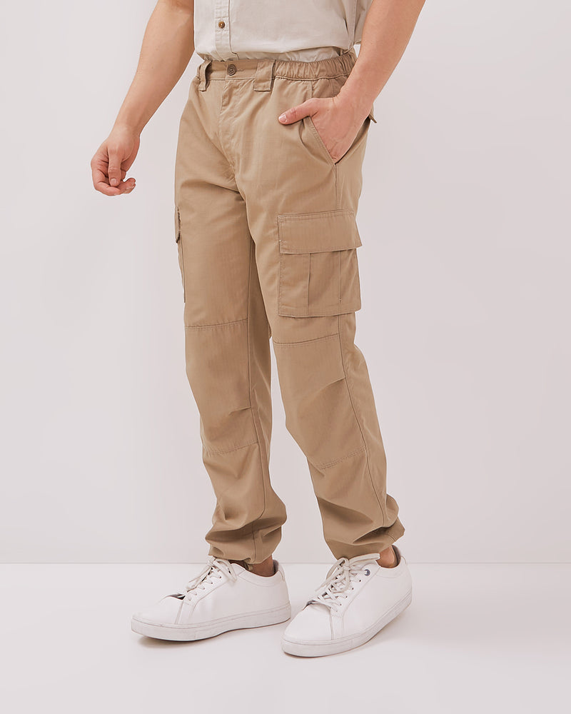 Men's Khaki Chinos Trousers