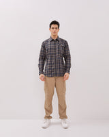 Men's White Long Sleeved Shirt