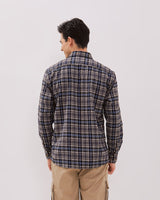 Men's White Long Sleeved Shirt