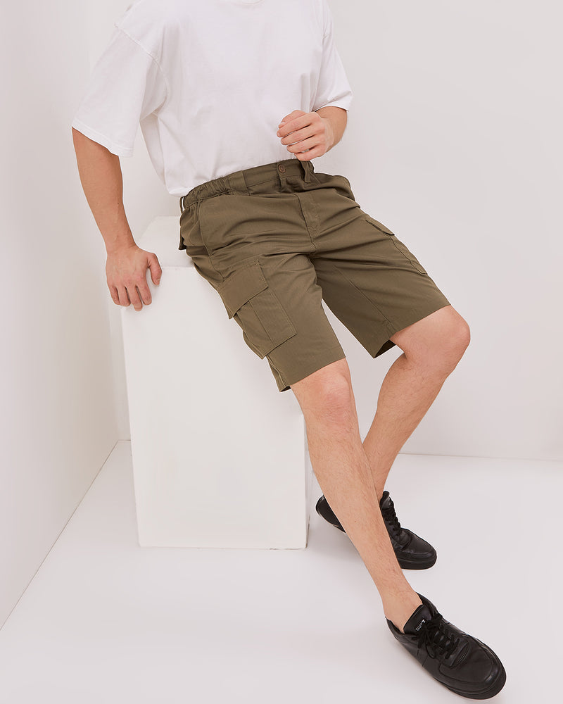 Men's Army Green Shorts