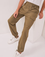 Men's Olive Green Ripstop Cargo Pants