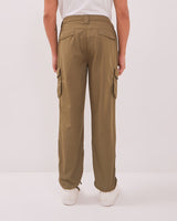 Men's Olive Green Ripstop Cargo Pants